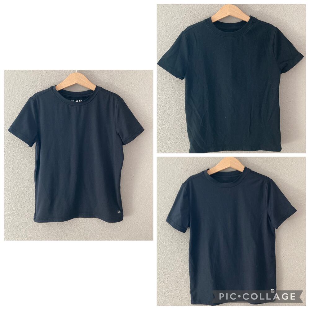 Black Active and Basic Tee Bundle Cat & Jack 01.Algo Runway 6/7